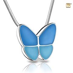 Pendant wings of hope blue