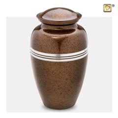 Classic urn speckled Auburn and Bru