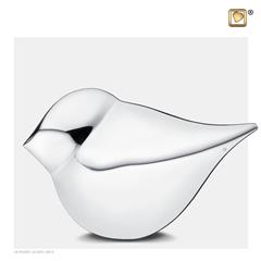 SoulBird urn Pol silver